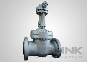 China Large Gear Operated Gate Valve Full Port RF Flanged Flexible Wedge factory