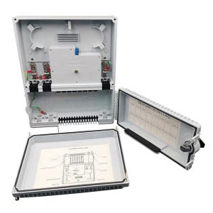China FTTX 16C Fiber Optic Distribution Box 1x8 PLC Splitter Box factory