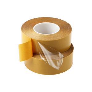 China 80um Heat Resistant Double Sided Tape 50m Clear Polyester Tape factory