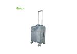 Nylon Cabin trolley Carry On Luggage Bag with one front big pocket For Short