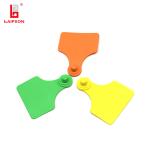 TPU Tamperproof Visual Cattle Cow Animal Ear Tag For Farm Management