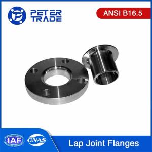 China ASME B16.5 Carbon Steel A105 1/2'' to 24'' Lap Joint Flange Welding LJRF Class 600LB For Oil And Gas Pipelines factory