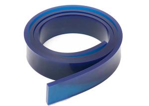 China 80 Shore 7 Thickness Manual Polyurethane Squeegee Blades For Glass / Bottle / Electronic factory