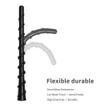 7" Black Spiral Bending AM/FM Radio Antenna Universal Fit for Trucks Cars SUVs