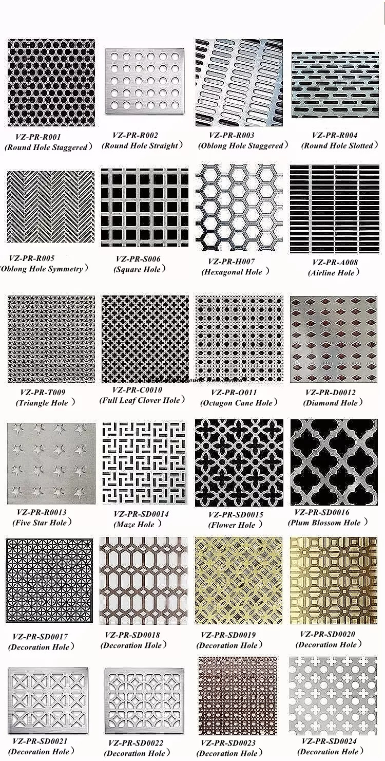 Perforated Mesh Powder Coating Aluminum Curtain Wall Mesh