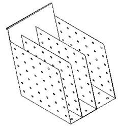 China suspended steel file holder for partition,#F1 factory