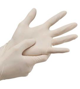 China Soft Texture Latex Pvc Disposable Gloves Medical Surgical High Pinhole Density factory