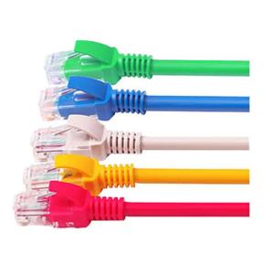 China Cat5E Cat6 Ethernet Patch Cable 3M 1000Mbps With RJ45 Golden Plated Connector factory
