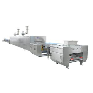China High Speed 600mm 1000mm Biscuits Making Machine / Biscuit Manufacturing Plant factory