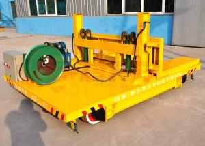 China 80T Industrial Battery Hydraulic Lifting Transfer Cart With Warning Horn factory