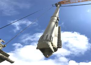 China Bottom Feeding 1800rpm 10m3/Min Electrical Vibroflot Equipment Stone Column Pile Driver factory