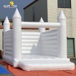 Indoor Inflatable Bouncy Castle White Wedding Jumping Castle Bounce House