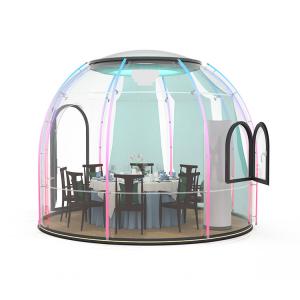 China Durable Dining Bubble Tent Diameter 3.5m Waterproof Bubble Tent factory