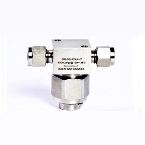 China High Pressure Stainless Steel T Strainer Poppet 2μM~40μM factory