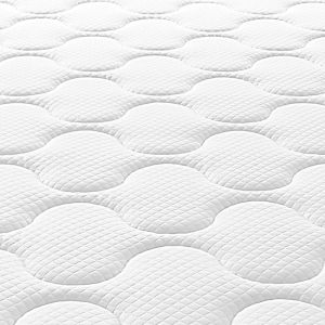 Quilted Supportive Memory Foam Mattress Breathable Fabric Bed Topper