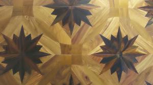 China Walnut parquet flooring (Engineered ) factory