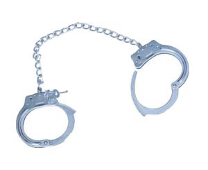 China Carbon Steel Nickel Handcuffs And Legcuffs For Prisoner factory