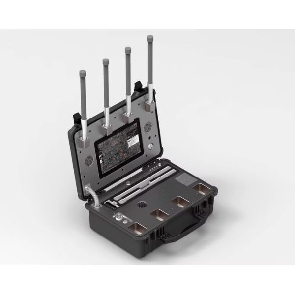 45MHz-6000MHz Coverage Anti Drone Detection System For Pilot Positioning Detection