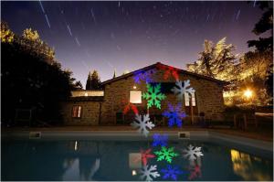 China Instant Orders Waterproof Snowflake Pattern LED Star Christmas Laser Light Projector Lamp factory