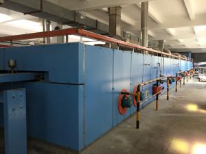 China High Speed 420cm Textile Coating Machine With Hot Air Circulation Drying Chamber factory