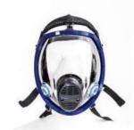 Safe PPE Full Face Respirator Protection Durable Painting Respirator Mask
