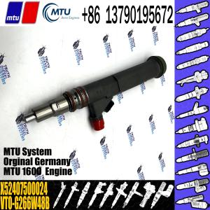 China MTU Diesel Fuel Injector 16V High Speed Steel X52407500024 VTO-G266W48B factory