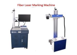 China Desktop Metal Fiber Laser Marking Machine Stainless Steel Aluminium Gold Silver factory
