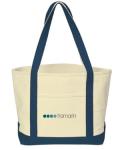 Button Closure Bag Boat Bags Pocket Zip Boat Bags Flat Tote Bags Allure Cosmetic