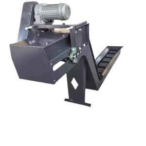 China Custom Chain Plate Scraper Spiral Magnetic CNC Lathe Chip Conveyor For Steel Metal factory