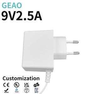 China 9V2.5A Wall Mounted Power Adapters For Hot Selling Network Equipment Cigarette Socket Massage Chair TV factory