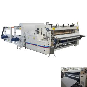 China 380V PLC Controlled High Speed Toilet Paper Rewinding Machine 230M/Min factory