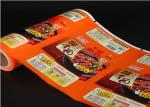 Food Grade Plastic Packaging Wrap Roll Laminated Custom Gravure Printing