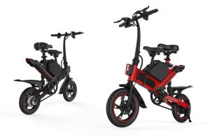 China Full Size Electric City Folding Bike 36V 350W Power Simple And Fashionable Design factory