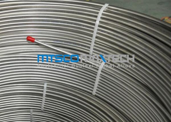 ASTM A213 Stainless Steel Hydraulic Tubing TP304 / 304L / 316 / 316L In Fluid