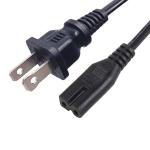 2 Pin AC USA Power Cord Extension UL Standard 10A 125V Customized Color
