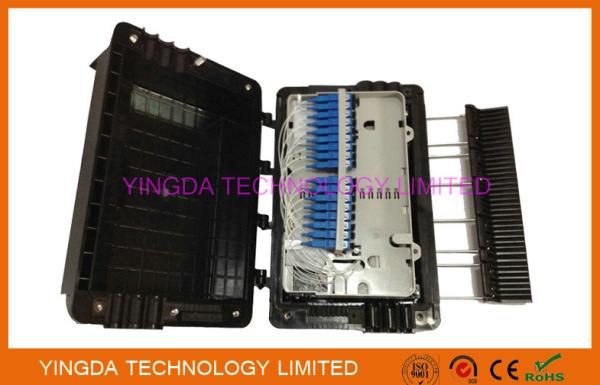 Wall Mounting Fiber Optic Enclosure FTTH GPON Mechanical Sealing With SC