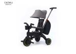 Plastic Foldable Tricycle Stroller With Mom Bag 91*50*54CM
