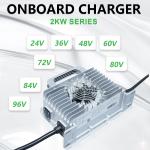 Fast Charger SMT-2.0Kw 24V 40A CAN Enable for EV Car or Motorcycle Electric