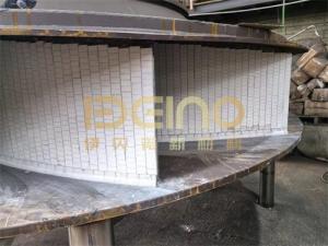 China Weldable Ceramic Lined Pipe Fittings Tiles With Zirconia Material factory