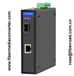 China 1x10/100/1000Base-TX to 1x1000Base-FX Industrial Fiber Media Converter (PoE in Optional) FR-7N3101&amp; FR-7N3101P factory
