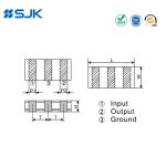 SMD ZTT Ceramic Resonator 6.00MHz ±0.3%
