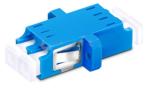 ABS Plastic Fiber Optic Faceplate , Indoor 2C Sc Fiber Wall Plate