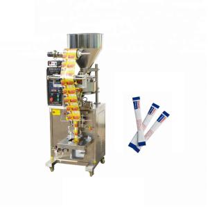 China 4 Sides Seal VFFS Sugar Sachet Packing Machine For Packaging Granular Products factory