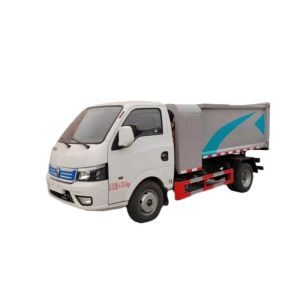 China Self Loading Self Discharging Garbage Truck Powered by Pure Electric on sale
