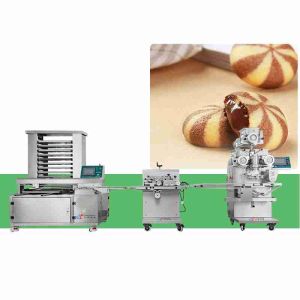 OEM 4.5kw Stuffed Cookie Machine Automatic Cookies Making Machine