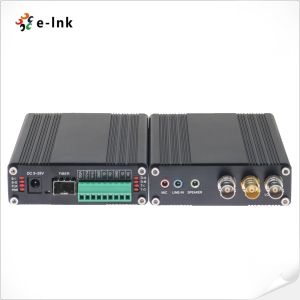 Industrial 3G/HD-SDI Fiber Converter with Bidirectional Audio, Tally and RS485