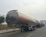 35cbm edible oil tank trailer 12 tyres stainless steel tank smei trailer for