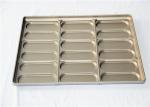 18 Cavity PTFE 654x535x38mm Hot Dog Bun Baking Pan