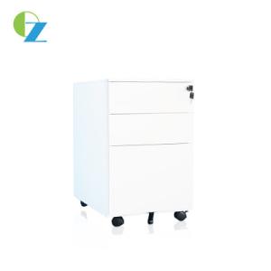 China Caddy Storage Mobile Pedestal Cabinet Roller Container For Office Usage Under Desk factory