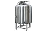 1000 Liter Cold Liquor Tank Fabrication SS304 With 2MM Thickness Dimple Plate